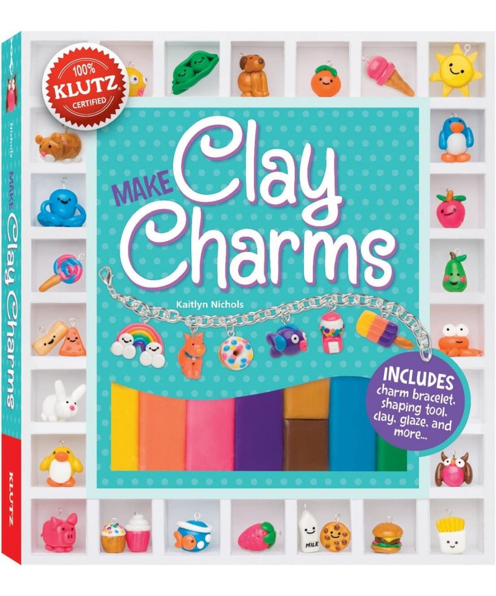 Make Clay Charms (Craft Kit) 8" Length x 1.19" Width x 9" Height $26.36 - Kids' Drawing & Writing Boards