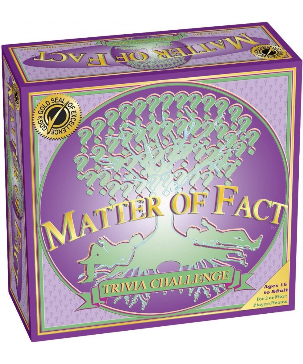 Matter of Fact Game A Rapid-Fire Trivia Challenge of Themed Categories. Know Your Facts or Risk Going Backwards. Classic Part...