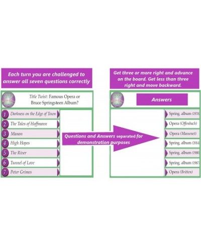 Matter of Fact Game A Rapid-Fire Trivia Challenge of Themed Categories. Know Your Facts or Risk Going Backwards. Classic Part...