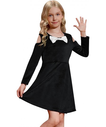 Girls Halloween Black Velvet Alice Angel Costume 4-12 Years $32.00 - Kids' Costumes