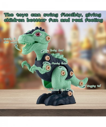 Dinosaur Toys for Kids 3 4 5 6 7 8 Year Old Take Apart Dinosaur Toys for Boys 3-5 5-7 STEM Construction Building Toys Buildin...