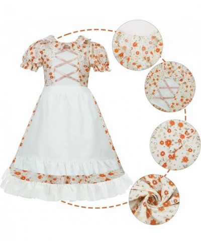 Colonial Girl Costume Prairie Dress Pioneer Dresses for Girls $36.44 - Kids' Costumes