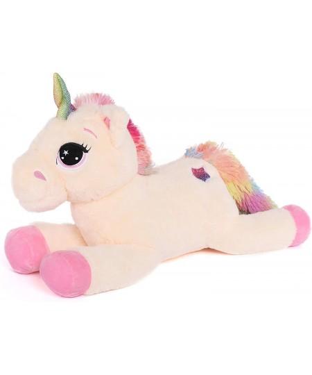 Toys Studio Big Unicorn Stuffed Animal Soft Large Unicorn Plush Pillow Toy Gift for Girls Boys (Pink 23.5 '') $39.98 - Stuffe...