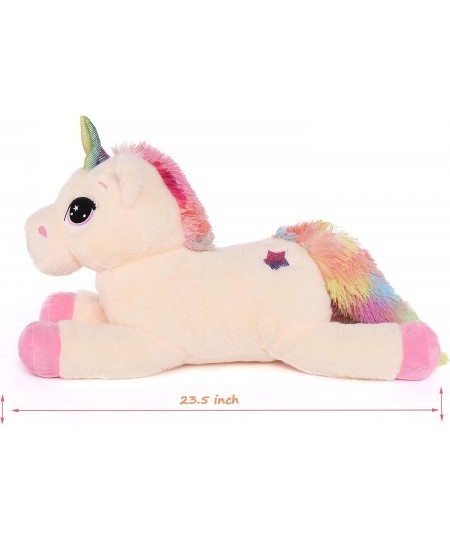 Toys Studio Big Unicorn Stuffed Animal Soft Large Unicorn Plush Pillow Toy Gift for Girls Boys (Pink 23.5 '') $39.98 - Stuffe...