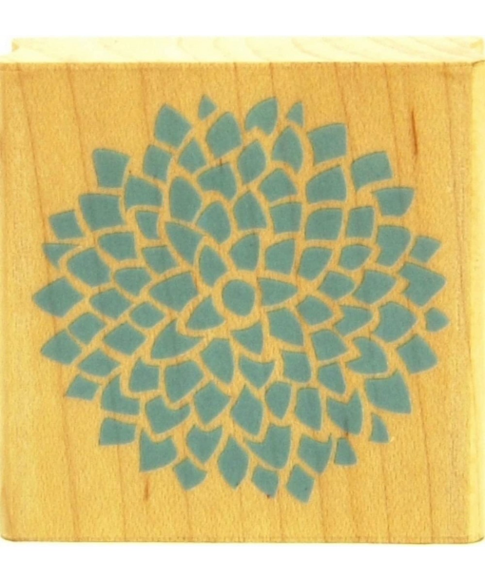 Peony Flower Wood Stamp for Arts and Crafts 1.25'' W x 2.75'' L $21.93 - Kids' Drawing & Writing Boards