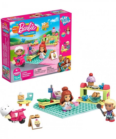 Construx Barbie Bakery Building Toys for Kids $30.79 - Toy Building Sets