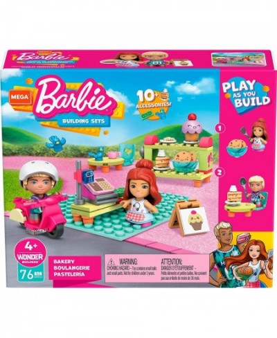 Construx Barbie Bakery Building Toys for Kids $30.79 - Toy Building Sets