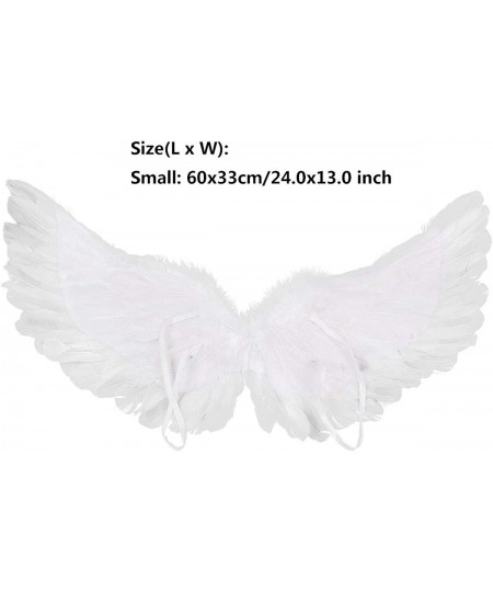 Angel Wing Real Feather Fairy Wing Christmas Masquerade Carnival Cosplay Costume $13.79 - Kids' Dress-Up Accessories