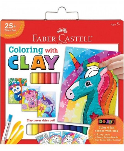 Do Art Coloring with Clay Unicorn & Friends - Clay Set for Kids - Arts and Crafts for Kids $25.37 - Craft Kits