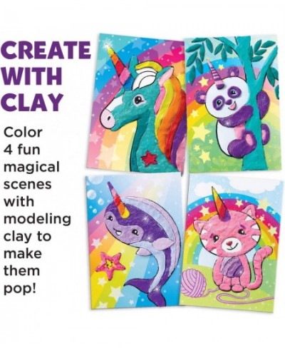 Do Art Coloring with Clay Unicorn & Friends - Clay Set for Kids - Arts and Crafts for Kids $25.37 - Craft Kits