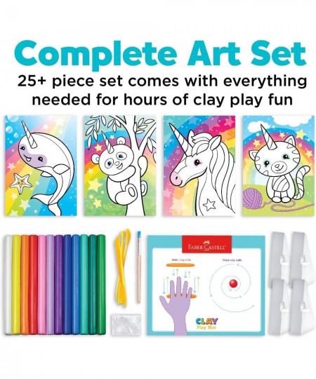 Do Art Coloring with Clay Unicorn & Friends - Clay Set for Kids - Arts and Crafts for Kids $25.37 - Craft Kits