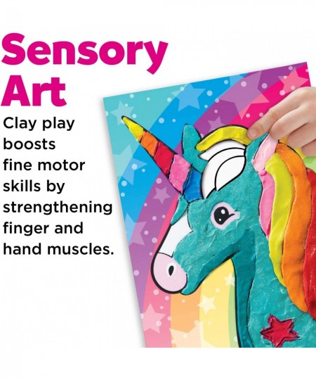 Do Art Coloring with Clay Unicorn & Friends - Clay Set for Kids - Arts and Crafts for Kids $25.37 - Craft Kits