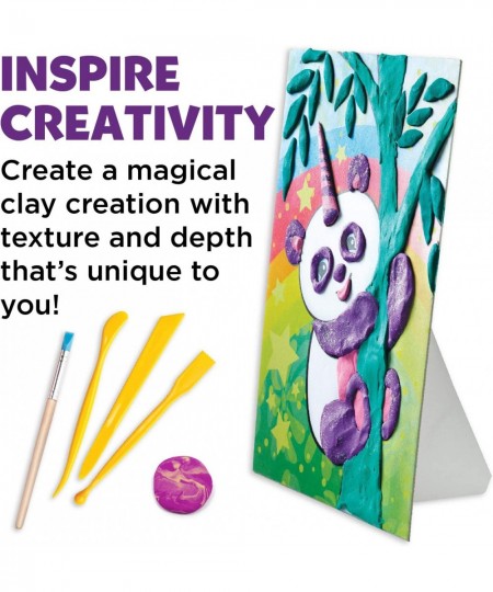 Do Art Coloring with Clay Unicorn & Friends - Clay Set for Kids - Arts and Crafts for Kids $25.37 - Craft Kits