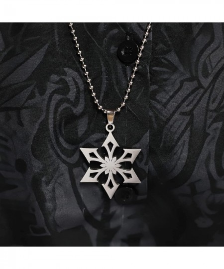 Popular Game Theme Necklace Seven Element for Game Anime Fans Cryo Electro Dendro Anemo Pyro Hydro Geo $22.69 - Kids' Dress-U...