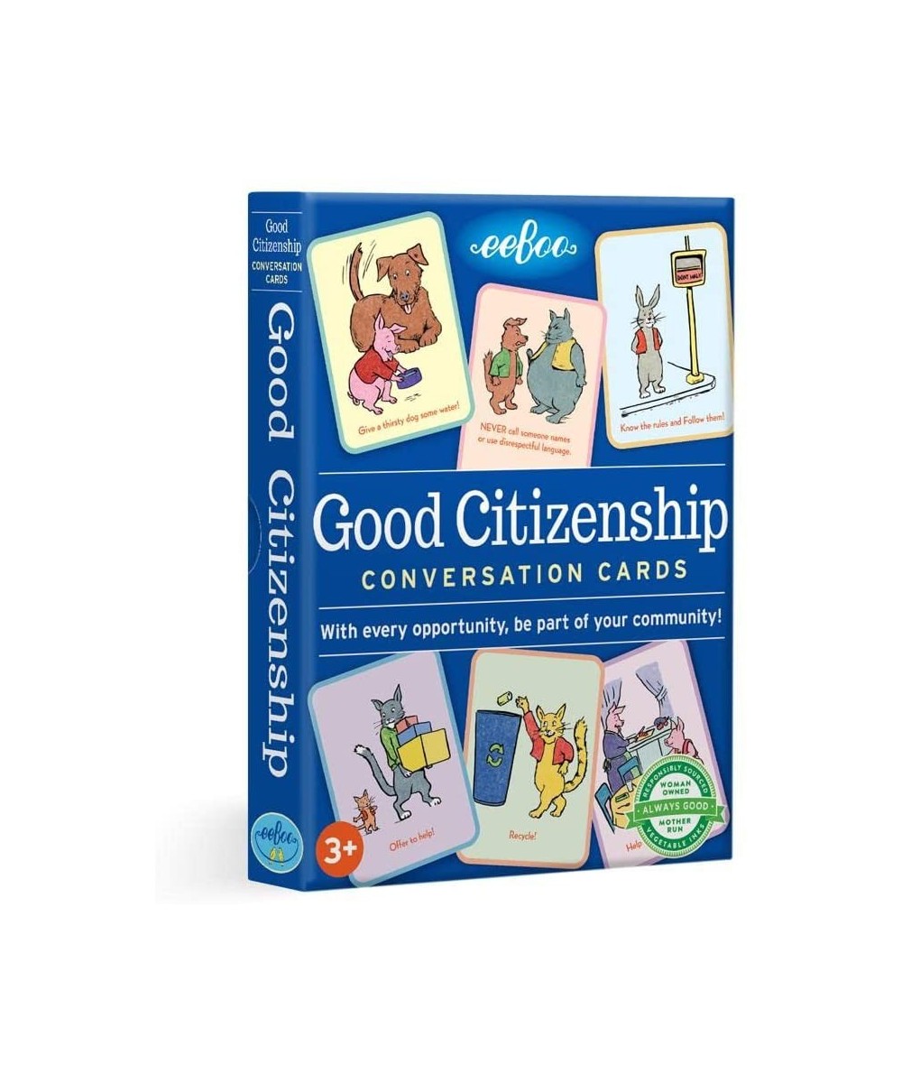 eeBoo: Good Citizenship Conversation Flash Cards Encourages and Teaches Children How to Be Part of Their Community Whether Fa...