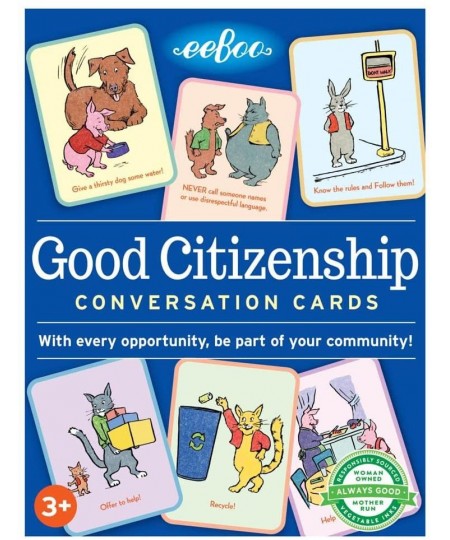 eeBoo: Good Citizenship Conversation Flash Cards Encourages and Teaches Children How to Be Part of Their Community Whether Fa...