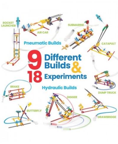 Moving Creations with K'NEX Book and Building Kit for Kids Ages 8-12 9 Models & 18 Science Experiments Explore The Science of...