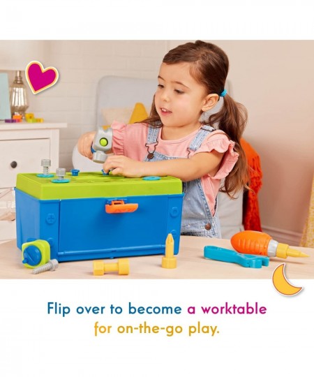 – Busy Builder Tool Box – Durable Kids Tool Set – Pretend Play Construction Tool Kit for Kids 3 years+ (20-Pcs) $38.73 - Toy ...