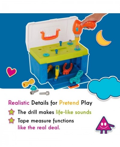 – Busy Builder Tool Box – Durable Kids Tool Set – Pretend Play Construction Tool Kit for Kids 3 years+ (20-Pcs) $38.73 - Toy ...