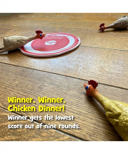 Flickin Chicken Indoor Outdoor Target Toss Game from University Games The Go Anywhere Game for 2 or More Players Ages 6 and U...