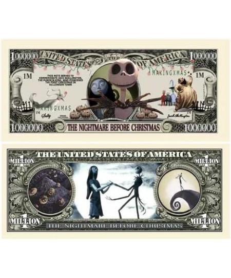 Nightmare Before Christmas Limited Edition Collectible Bill - Jack Skellington - Pumpkin King $14.68 - Gags & Practical Joke ...