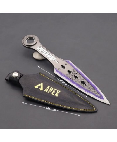 APEX Legends Wraith Heirloom Kunai Dagger Metal Knife Action Figure Arts Toys Collection Desk Decoration Pendant Gift (Ordina...