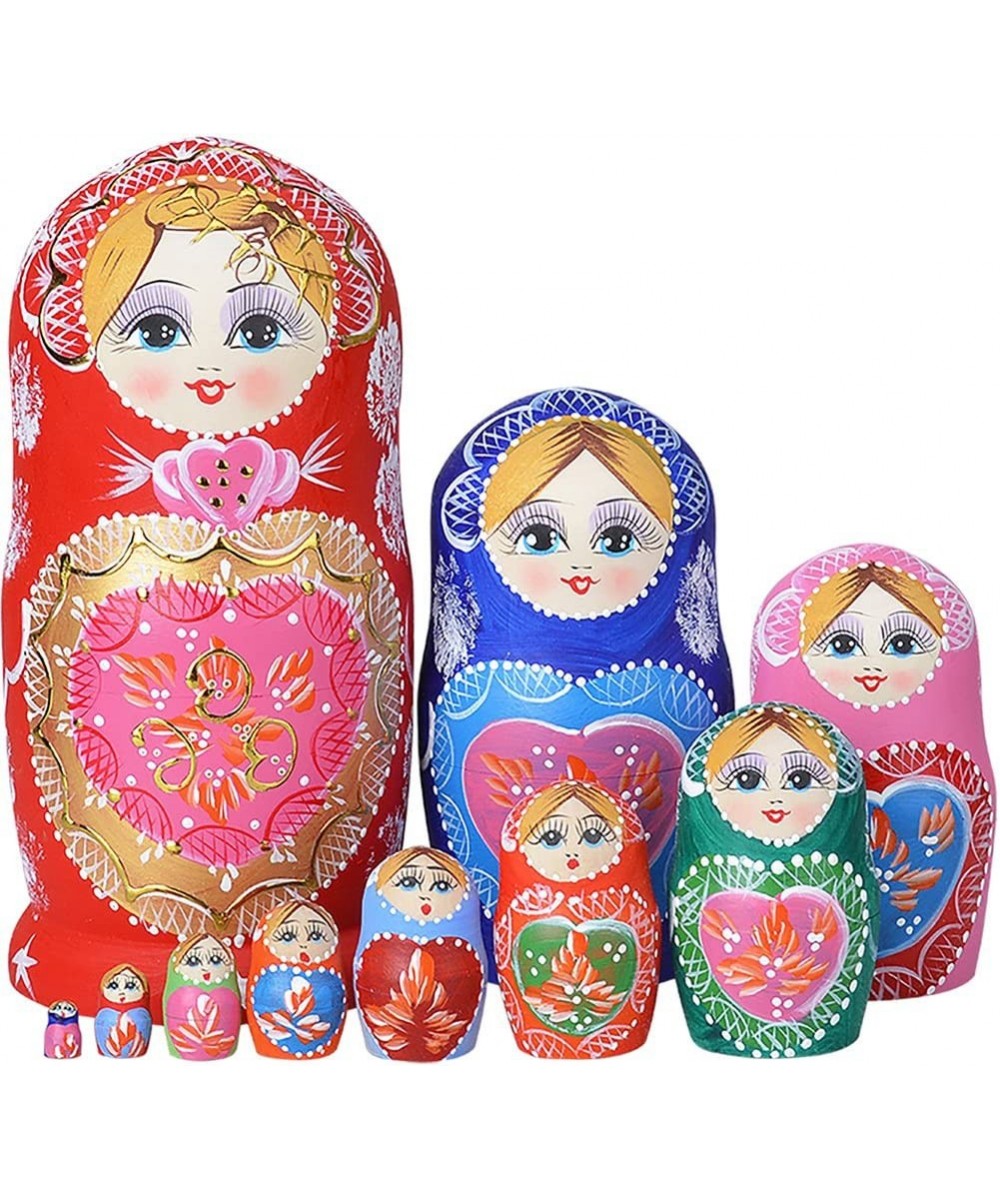 10pcs Russian Nesting Dolls Matryoshka handmade1051 $42.85 - Nesting Dolls