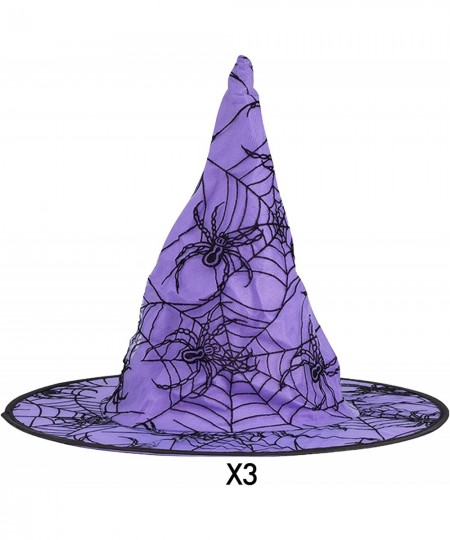 Big Mo’s Toys Halloween Witch Hats Costumes For Kids – Varied Designs 10 Pack $25.01 - Kids' Dress-Up Accessories