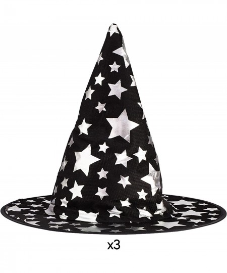 Big Mo’s Toys Halloween Witch Hats Costumes For Kids – Varied Designs 10 Pack $25.01 - Kids' Dress-Up Accessories