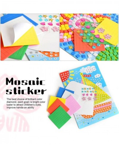 Mosaic Sticker EVA DIY Handmade Art Kits for Kids - Sunflower Woodpecker Hot Air Balloon Butterfly Giraffe Sailboat $19.51 - ...