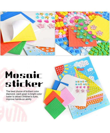 Mosaic Sticker EVA DIY Handmade Art Kits for Kids - Sunflower Woodpecker Hot Air Balloon Butterfly Giraffe Sailboat $19.51 - ...