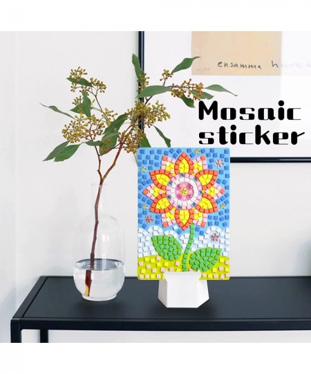 Mosaic Sticker EVA DIY Handmade Art Kits for Kids - Sunflower Woodpecker Hot Air Balloon Butterfly Giraffe Sailboat $19.51 - ...