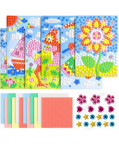 Mosaic Sticker EVA DIY Handmade Art Kits for Kids - Sunflower Woodpecker Hot Air Balloon Butterfly Giraffe Sailboat $19.51 - ...