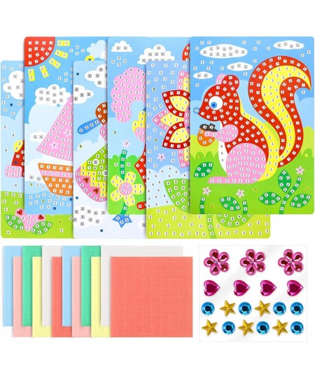 Mosaic Sticker EVA DIY Handmade Art Kits for Kids - Sunflower Woodpecker Hot Air Balloon Butterfly Giraffe Sailboat $19.51 - ...