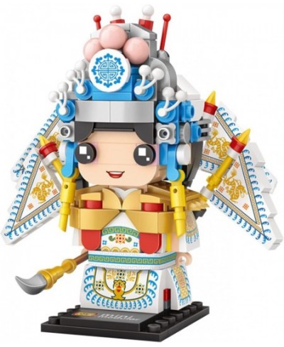 Peking Opera Character Mini Building Blocks Model Set Creative DIY Simulation Collection Construction Building Bricks Toy for...