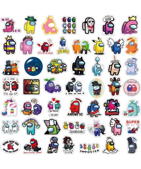 100pics Among Game Anime Us Stickers Among Us Fandom Crewmate Game Stickers Laptop Phone Travel Luggage Motorcycle Cartoon Sp...