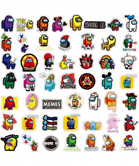 100pics Among Game Anime Us Stickers Among Us Fandom Crewmate Game Stickers Laptop Phone Travel Luggage Motorcycle Cartoon Sp...