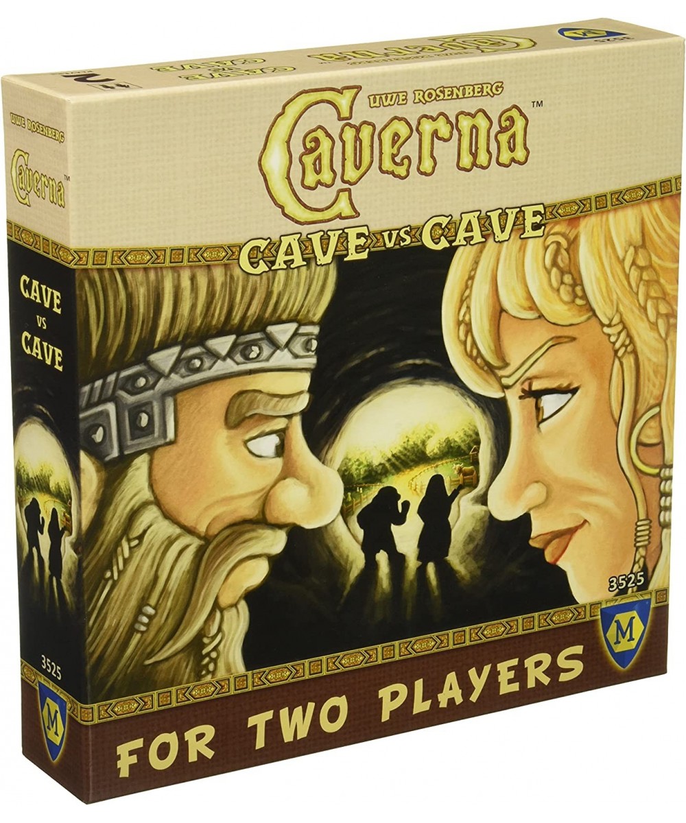 Caverna The Cave Farmers Cave vs. Cave Board Game | Cave Mining and Worker Placement Strategy Game for Adults and Kids | Ages...