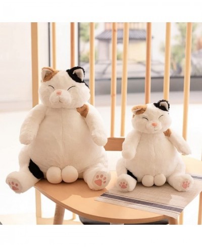 Cat Plush Pillow 17.8” Cute Lazy Cat Funny Plushie Stuffed Animal Toy Super Soft Kawaii Cartoon Cat Plushies Anime Dolls Gift...