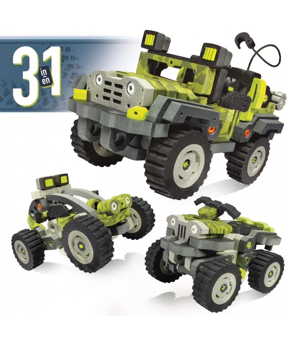 3 in 1 Wild Wheeler | STEM Toy | Jeep Dune Buggy ATV 4 Wheeler | DIY Building Construction Set (242 Pieces) $70.08 - Toy Buil...