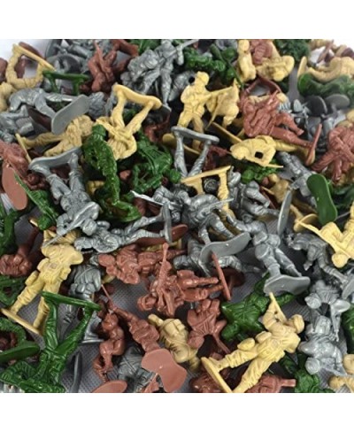 2-Inch Plastic Army Men Action Figures 10 Unique Sculpts Pack of 100 (Green) $26.16 - Action Figures