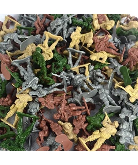 2-Inch Plastic Army Men Action Figures 10 Unique Sculpts Pack of 100 (Green) $26.16 - Action Figures