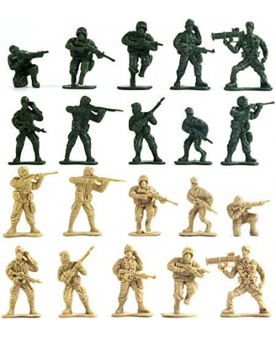 2-Inch Plastic Army Men Action Figures 10 Unique Sculpts Pack of 100 (Green) $26.16 - Action Figures