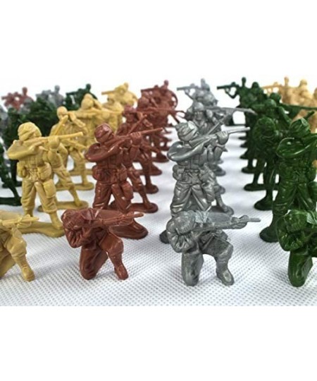 2-Inch Plastic Army Men Action Figures 10 Unique Sculpts Pack of 100 (Green) $26.16 - Action Figures