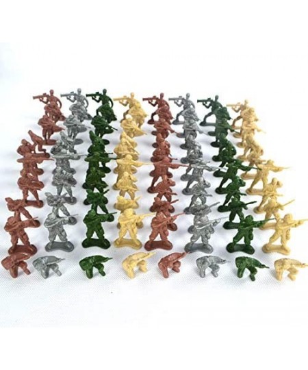 2-Inch Plastic Army Men Action Figures 10 Unique Sculpts Pack of 100 (Green) $26.16 - Action Figures