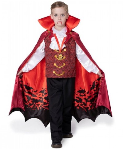 Boys Royal Halloween Vampire Costume Kids Dracula Costume for Halloween Dress Up Party Role Playing $44.28 - Kids' Costumes