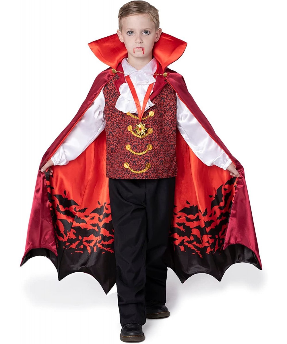 Boys Royal Halloween Vampire Costume Kids Dracula Costume for Halloween Dress Up Party Role Playing $44.28 - Kids' Costumes