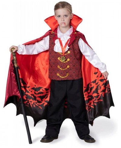 Boys Royal Halloween Vampire Costume Kids Dracula Costume for Halloween Dress Up Party Role Playing $44.28 - Kids' Costumes