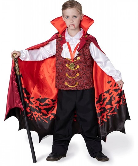 Boys Royal Halloween Vampire Costume Kids Dracula Costume for Halloween Dress Up Party Role Playing $44.28 - Kids' Costumes