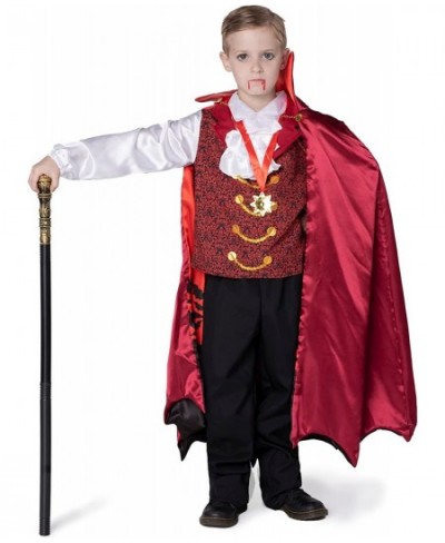 Boys Royal Halloween Vampire Costume Kids Dracula Costume for Halloween Dress Up Party Role Playing $44.28 - Kids' Costumes